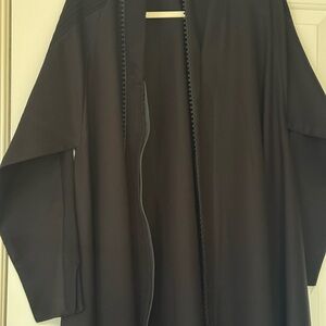 Black Abaya with Viel